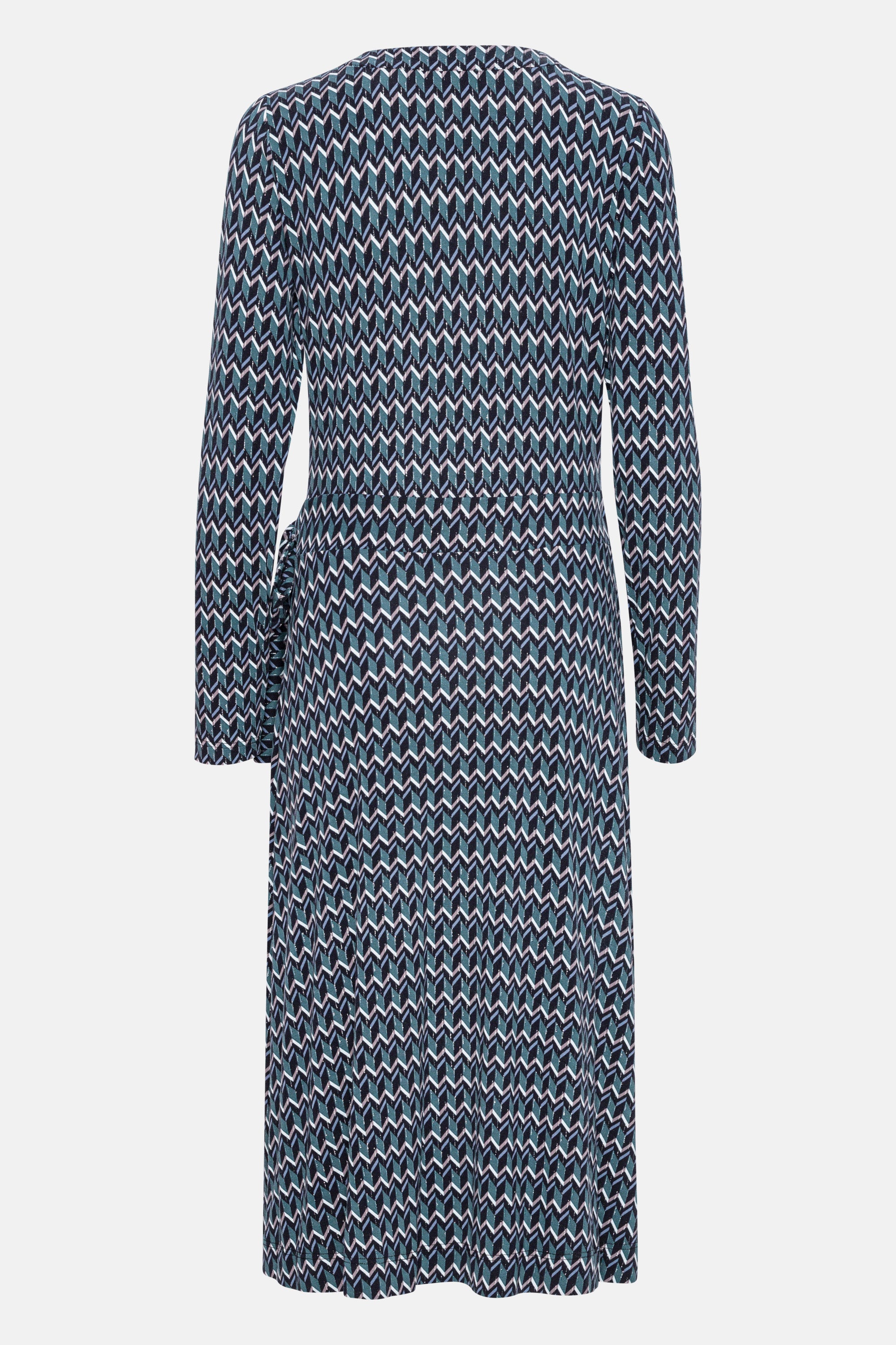 Ilse Jacobsen Hornbæk Womenswear Elisa Harlekin Wrap Dress Clothes 660 Dark Indigo